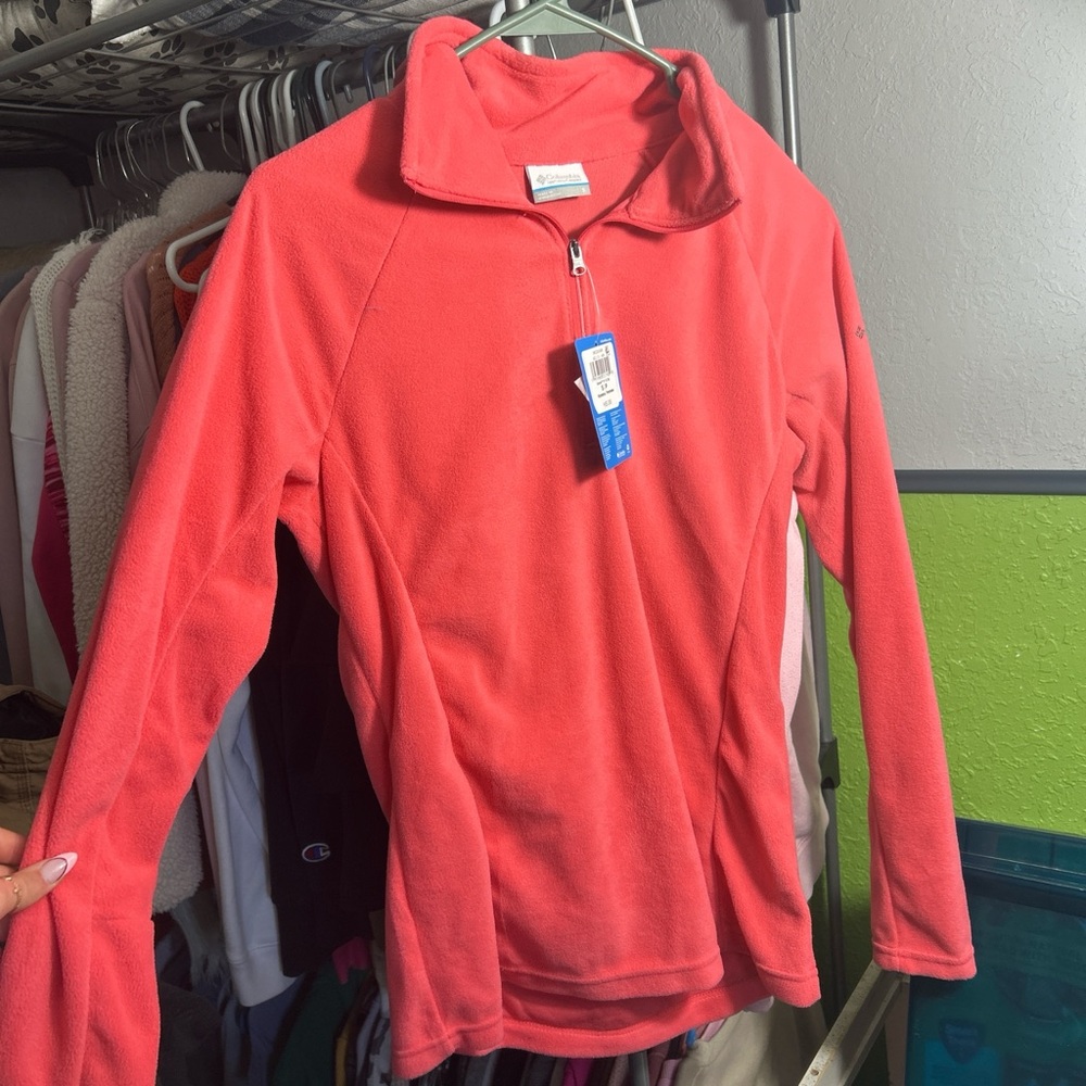 Columbia Coral Fleece Quarter-Zip Sweatshirt